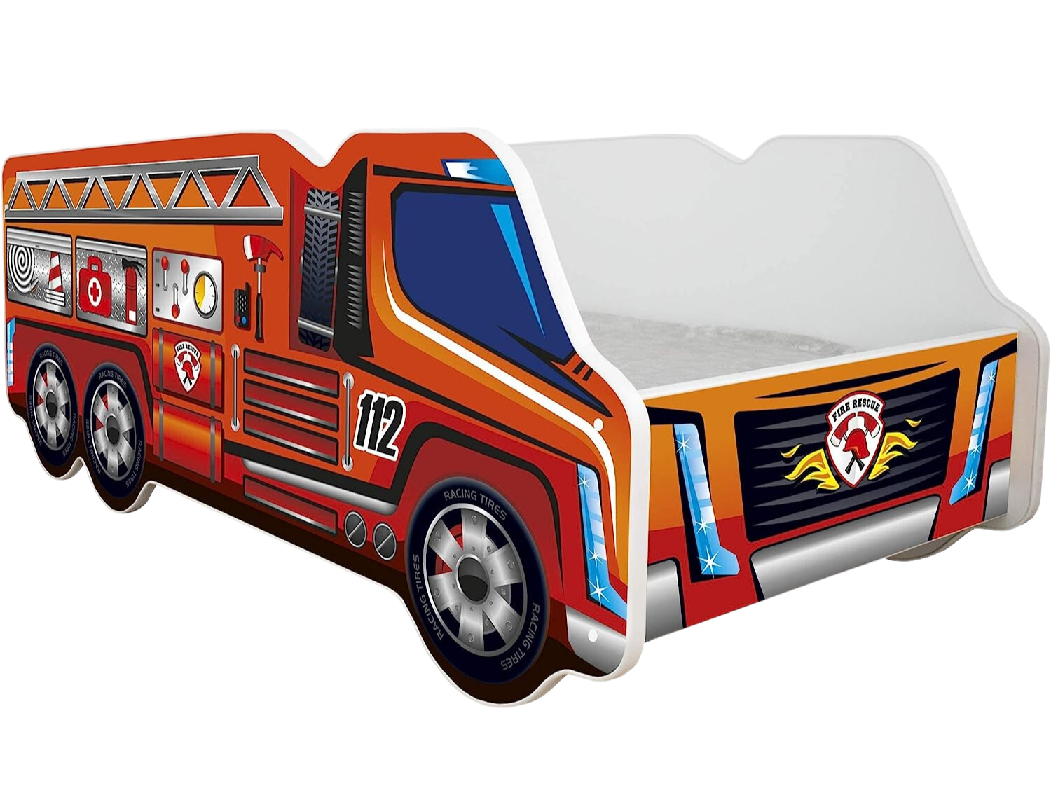 lit camion pompier truck topbeds